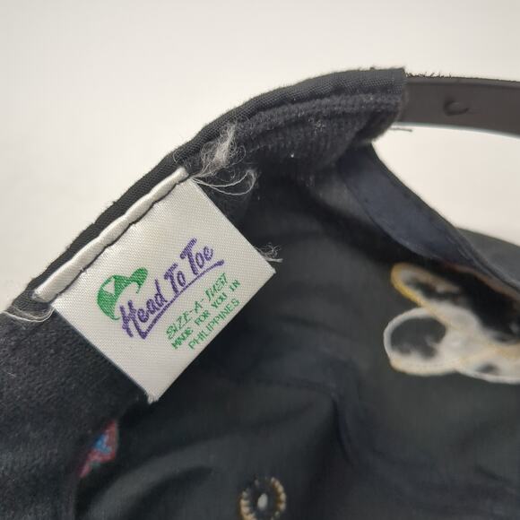 Jack's Tire & Oil, Inc. Slideback 5 Panel Cap Black One Size Adjustable Rope HTT - Picture 9 of 9